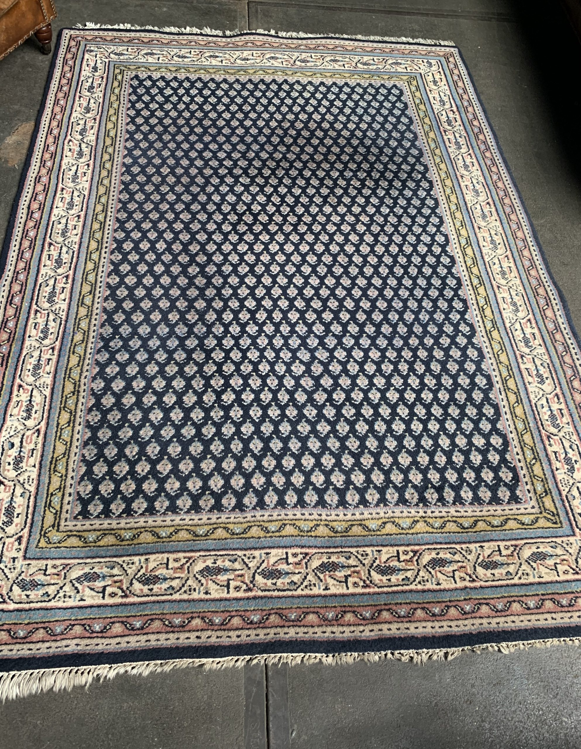 residu Voel me slecht Uitmaken Handgeknoopt vintage wollen Mir perzisch tapijt / vloerkleed - BEAST  Interiors