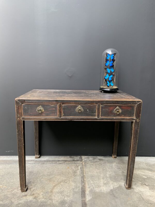 Antiek bureau / tafeltje met 3 lades