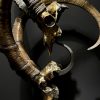 Exclusive Ibex skulls on stand