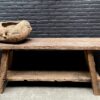 Sidetable van 200 jaar oud eiken