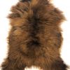 Brown sheepskin