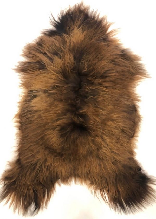 Brown sheepskin