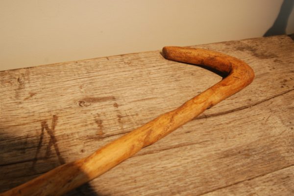Old hand made walking stick.