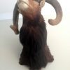 Vintage trophy head of a mouflon.