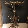 Candle holder made of deer antlers