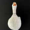 Opgezette taxidermie kop van een gans