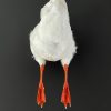 Taxidermy back part of a goose