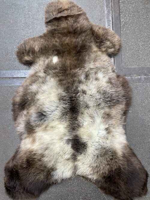 Sheepskin  with natural tones