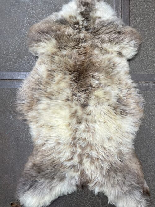 Sheepskin in natural colors