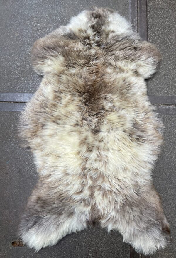 Sheepskin in natural colors