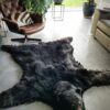 Skin of a black bear XL