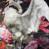 Ornate stuffed mute swan