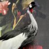 Mounted crown crane