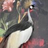 Opgezette kroonkraanvogel