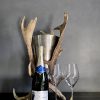 Champagnekoeler van gewei