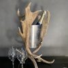 Champagnekoeler van gewei