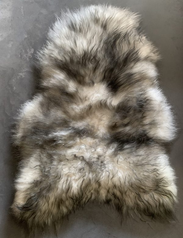 Grey sheepskin