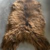 Brown sheepskin