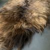 Brown sheepskin