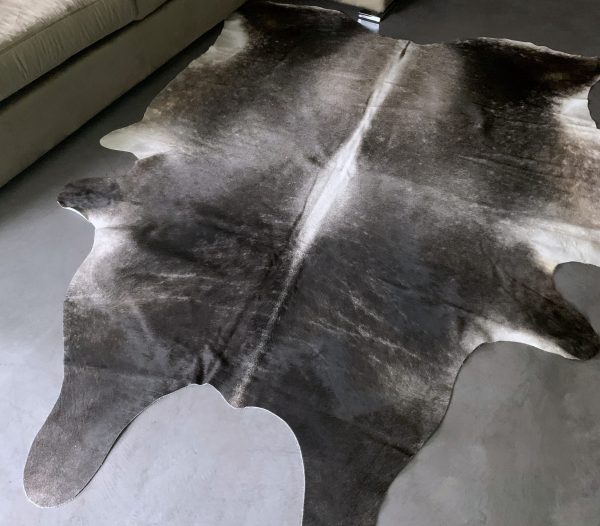 Grey cowhide