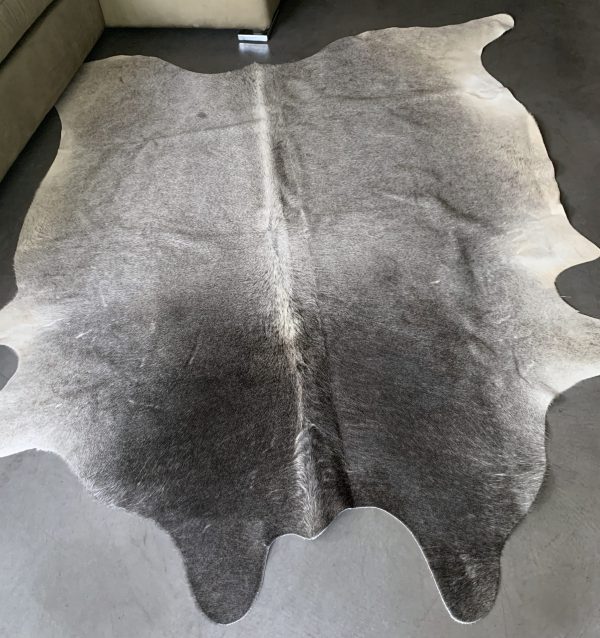 Grey cowhide