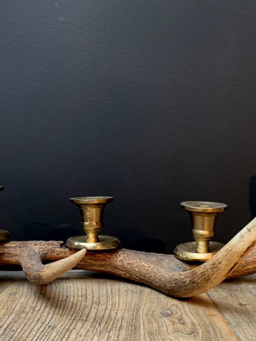 Antler candlestick