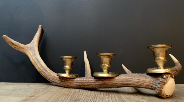 Antler candlestick