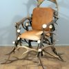 Chair made from deer antlers