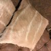 High-quality cushions made of kudu skin