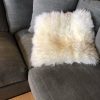 High-quality cushions made of sheepskin