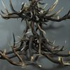 Antler lamp XXL