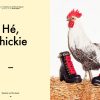 Our chicken are modelling in the latest issue of &C