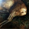 Painting of dead roedeer. Marie Elise (Antwerp)