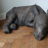 Replica of a rhino calf