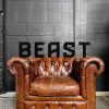 Vintage lederen Chesterfield fauteuil