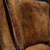 Lederen vintage clubfauteuil