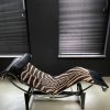 Cassina lc4 chaise lounge zebra.