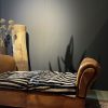 Antieke zebra Chaise lounge