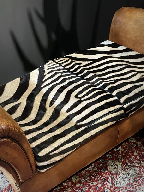 Antieke zebra Chaise lounge