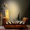 Antieke zebra Chaise lounge