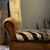 Antieke zebra Chaise lounge