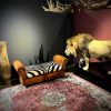 Antieke zebra Chaise lounge