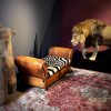 Antieke zebra Chaise lounge