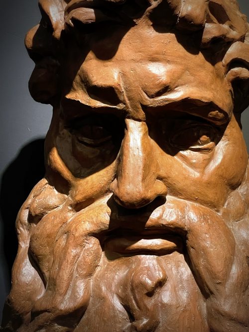 Terracotta hoofd Zeuss