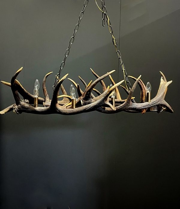 Hanglamp van gewei