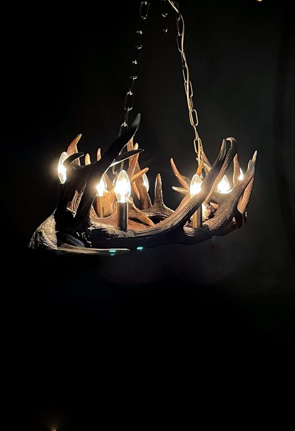 Hanglamp van gewei