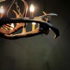 Hanglamp van gewei