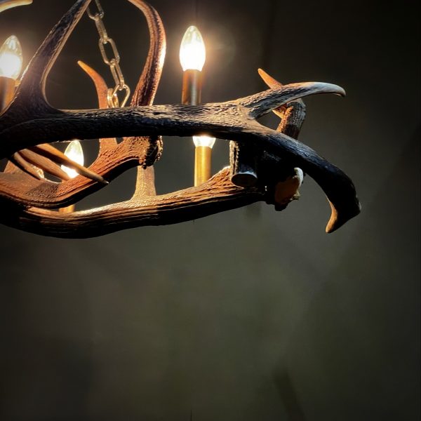 Hanglamp van gewei