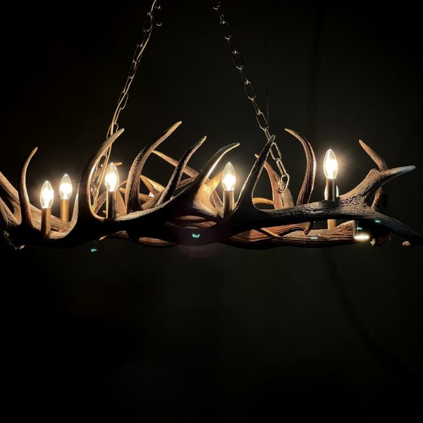 Hanglamp van gewei