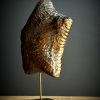 Gemetalliseerde zeester op marmeren sokkel Gemetalliseerde zeester op marmeren sokkel